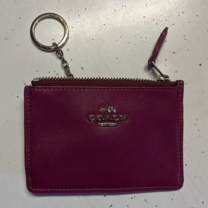 COACH Key Chain Coin ID Wallet